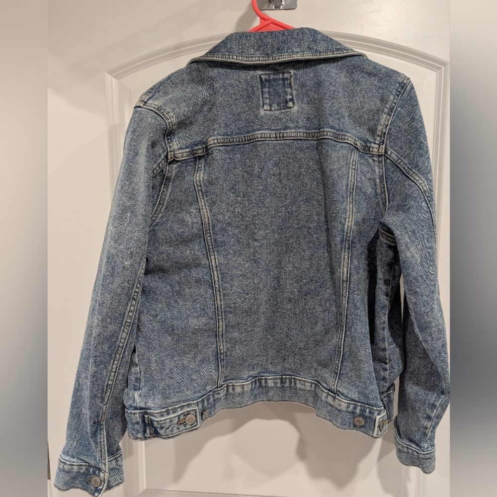 SONOMA Classic Light Wash Denim Jacket XL - Picture 2 of 3